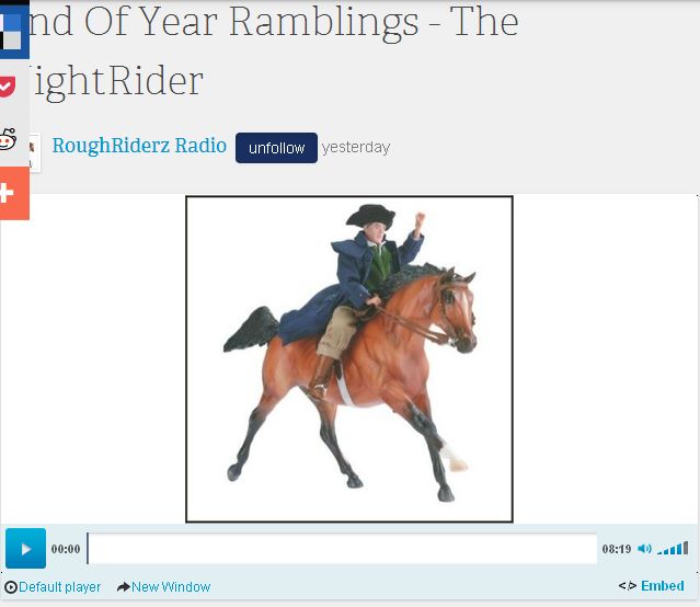 YEAR-END RAMBLINGS - ROUGHRIDERZRADIO