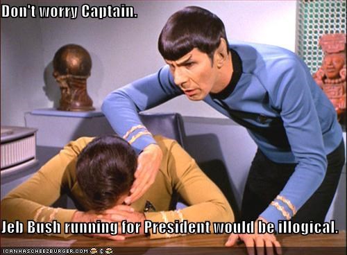 JEB BUSH 4 PREZ - ILLOGICAL