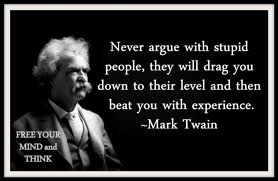STUPID PEOPLE - MARK TWAIN