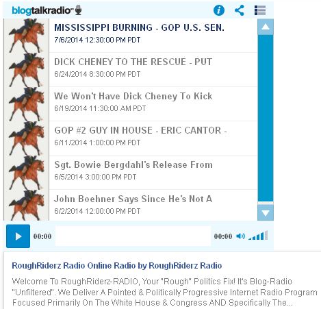 BLOG-TALK-RADIO --- LAST 6 EPISODES --- 7-8-14