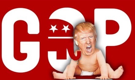 TRUMP --- GOP'S BABY --- 8-6-16
